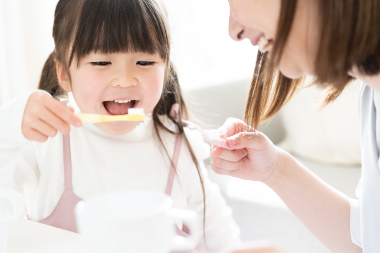 ママの虫歯とお子様の虫歯との関係